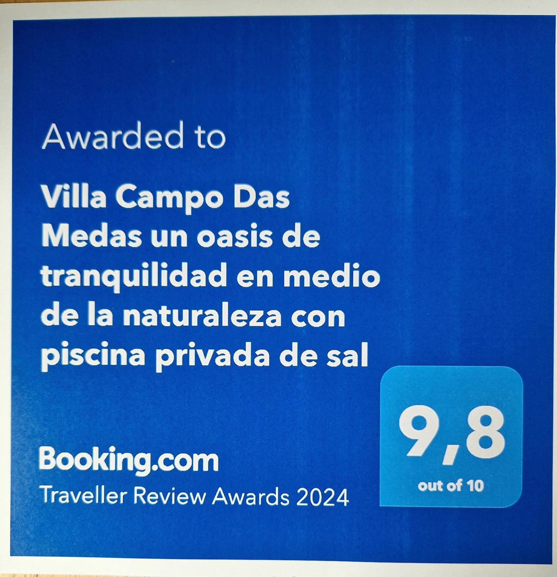Villa Campo Das Medas , En Medio De La Naturaleza Con Piscina Privada De Sal Gondomar Exterior foto