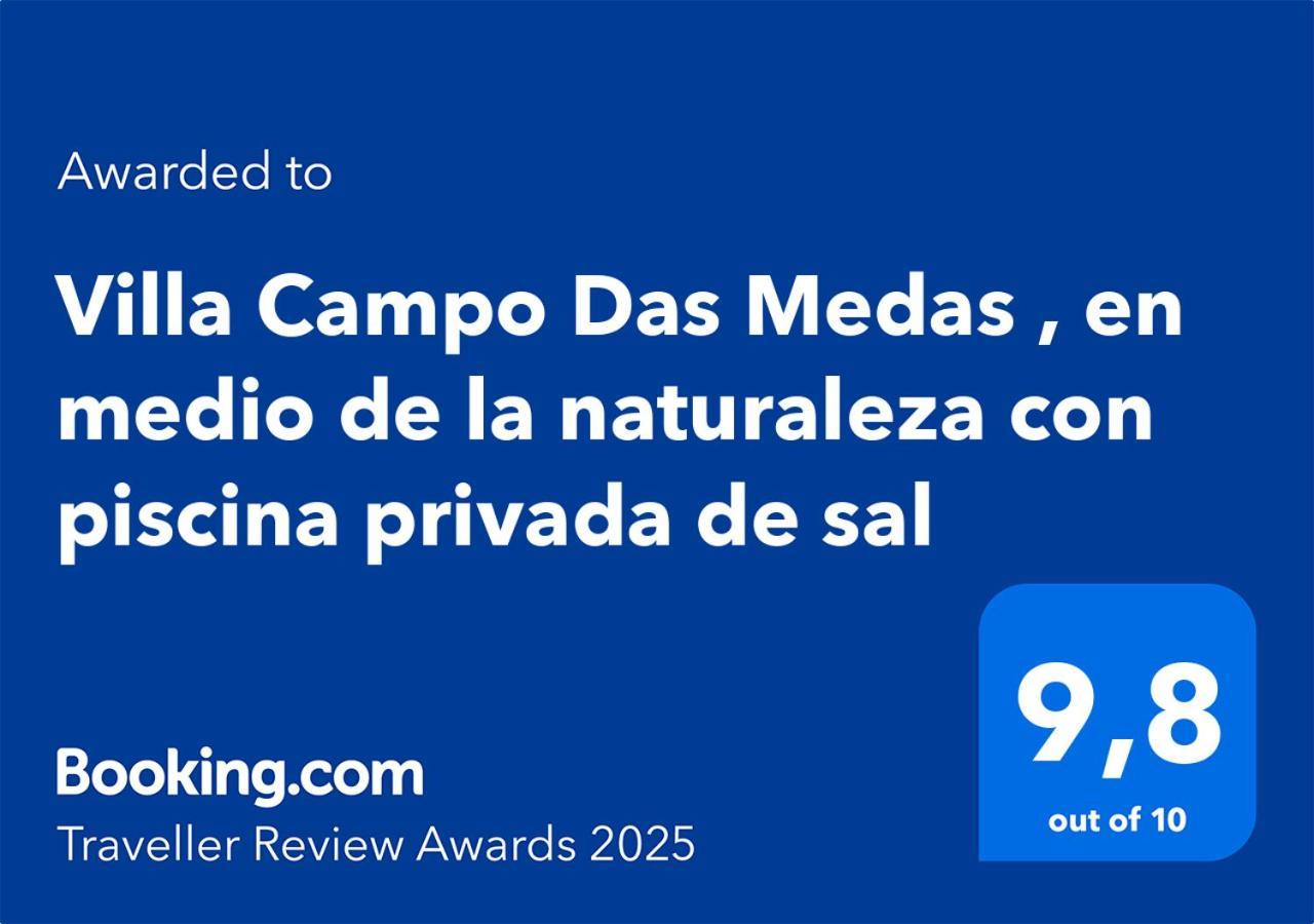 Villa Campo Das Medas , En Medio De La Naturaleza Con Piscina Privada De Sal Gondomar Exterior foto